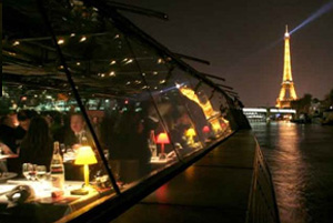 Dîner croisière sur la Seine à Paris